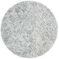 thumbnail image 1 of SAFAVIEH Micro-Loop Edythe Geometric Area Rug, Grey, 5' x 5' Round, 1 of 7