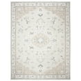 thumbnail image 1 of SAFAVIEH Micro-Loop Emilija Floral Bordered Wool Runner Rug, Beige/Ivory, 2'3" x 7', 1 of 6