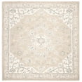 thumbnail image 1 of SAFAVIEH Micro-Loop Emilija Oriental Area Rug, Light Grey/Ivory, 3' x 3' Square, 1 of 8