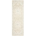 thumbnail image 1 of SAFAVIEH Micro-Loop Emilija Oriental Runner Rug, Light Grey/Ivory, 2'3" x 9', 1 of 7