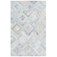 thumbnail image 1 of SAFAVIEH Micro-Loop Gayle Geometric Area Rug, Natural/Grey, 9' x 12', 1 of 11