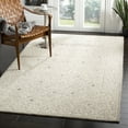 thumbnail image 1 of SAFAVIEH Micro-Loop Grace Floral Geometric Area Rug, Silver/Ivory, 8' x 10', 1 of 7