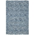 thumbnail image 1 of SAFAVIEH Micro-Loop Hamilton Geometric Area Rug, Dark Blue/Ivory, 2' x 3', 1 of 10