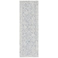 thumbnail image 1 of SAFAVIEH Micro-Loop Herbert Geometric Runner Rug, Blue/Ivory, 2'3" x 7', 1 of 7