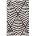 thumbnail image 1 of SAFAVIEH Micro-Loop Horatio Diamond Trellis Wool Area Rug, Charcoal/Ivory, 2' x 3', 1 of 5