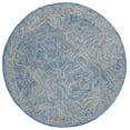 thumbnail image 1 of SAFAVIEH Micro-Loop Jacqueline Medallion Area Rug, Blue, 5' x 5' Round, 1 of 7