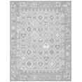 thumbnail image 1 of SAFAVIEH Micro-Loop Jaime Medallion Area Rug, Ivory/Grey, 8' x 10', 1 of 7