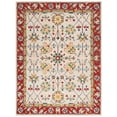 thumbnail image 1 of SAFAVIEH Micro-Loop Joey Medallion Area Rug, Beige/Rust, 8' x 10', 1 of 8