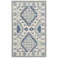 thumbnail image 1 of SAFAVIEH Micro-Loop Jolene Geometric Wool Area Rug, Ivory/Blue, 2'6" x 4', 1 of 4