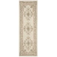 thumbnail image 1 of SAFAVIEH Micro-Loop Leptis Oriental Wool Runner Rug, Ivory/Fuchsia, 2'3" x 5', 1 of 10