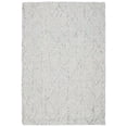 thumbnail image 1 of SAFAVIEH Micro-Loop Lowell Diamond Area Rug, Ivory/Light Blue, 4' x 6', 1 of 10
