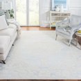 thumbnail image 1 of Safavieh Micro-Loop Antonio Medallion Area Rug, Ivory/Gray, 8' x 10', 1 of 10