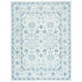 thumbnail image 1 of Safavieh Micro-Loop Leon Medallion Area Rug, Blue/Ivory, 5' x 8', 1 of 10