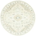 thumbnail image 1 of SAFAVIEH Micro-Loop Emilija Oriental Area Rug, Beige/Ivory, 7' x 7' Round, 1 of 10
