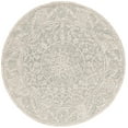 thumbnail image 1 of SAFAVIEH Micro-Loop Mana Medallion Area Rug, Light Blue/Beige, 6' x 6' Round, 1 of 7