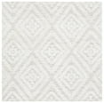 thumbnail image 1 of SAFAVIEH Micro-Loop Oraline Diamond Area Rug, Beige/Brown, 5' x 5' Square, 1 of 7