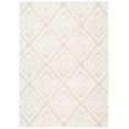 thumbnail image 1 of SAFAVIEH Micro-Loop Oraline Diamond Area Rug, Beige/Brown, 5' x 8', 1 of 7