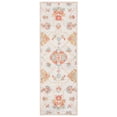 thumbnail image 1 of SAFAVIEH Micro-Loop Raschelle Floral Runner Rug, Silver/Red, 2'3" x 7', 1 of 8