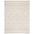 thumbnail image 1 of SAFAVIEH Micro-Loop Regis Geometric Area Rug, Beige/Ivory, 10' x 14', 1 of 9
