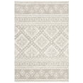thumbnail image 1 of SAFAVIEH Micro-Loop Regis Geometric Area Rug, Dark Grey/Ivory, 3' x 5', 1 of 6
