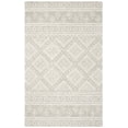 thumbnail image 1 of SAFAVIEH Micro-Loop Regis Geometric Area Rug, Dark Grey/Ivory, 6' x 9', 1 of 6