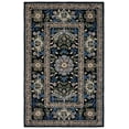 thumbnail image 1 of SAFAVIEH Micro-Loop Shanelle Floral Area Rug, Black/Green, 6' x 9', 1 of 8