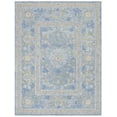 thumbnail image 1 of SAFAVIEH Micro-Loop Shanelle Floral Area Rug, Blue/Green, 9' x 12', 1 of 8