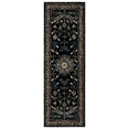 thumbnail image 1 of SAFAVIEH Micro-Loop Shanelle Floral Runner Rug, Black/Green, 2'3" x 9', 1 of 8