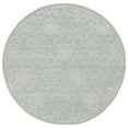 thumbnail image 1 of SAFAVIEH Micro-Loop Valery Medallion Area Rug, Light Grey/Ivory, 6' x 6' Round, 1 of 8