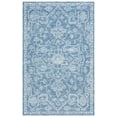 thumbnail image 1 of SAFAVIEH Micro-Loop Wesley Medallion Area Rug, Blue/Ivory, 8' x 10', 1 of 8