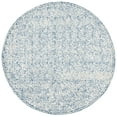 thumbnail image 1 of SAFAVIEH Micro-Loop Winthrop Geometric Area Rug, Navy/Ivory, 3' x 3' Round, 1 of 7