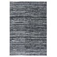 thumbnail image 1 of SAFAVIEH Mila Coretta Striped Polyester Area Rug, Black/Ivory, 4' x 6', 1 of 11
