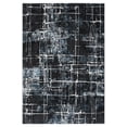 thumbnail image 1 of SAFAVIEH Mila Hristo Abstract Area Rug, Black/Blue Ivory, 9' x 12', 1 of 11