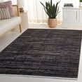 thumbnail image 1 of Safavieh Mila Mellony Distressed Polyester Area Rug, Brown/Black, 4' x 6', 1 of 11