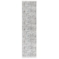 thumbnail image 1 of SAFAVIEH Mila Mildred Distressed Polyester Runner Rug, Gray/Light Blue, 2'2" x 8', 1 of 7