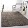 thumbnail image 1 of SAFAVIEH Milan Harlow Solid Plush Shag Area Rug, Grey, 4' x 6' - Modern Design, Grey, Non-Shedding & Easy Cleaning, Ultra Plush Thick Pile, Ideal for Living Room, Bedroom, Entryway, 1 of 13