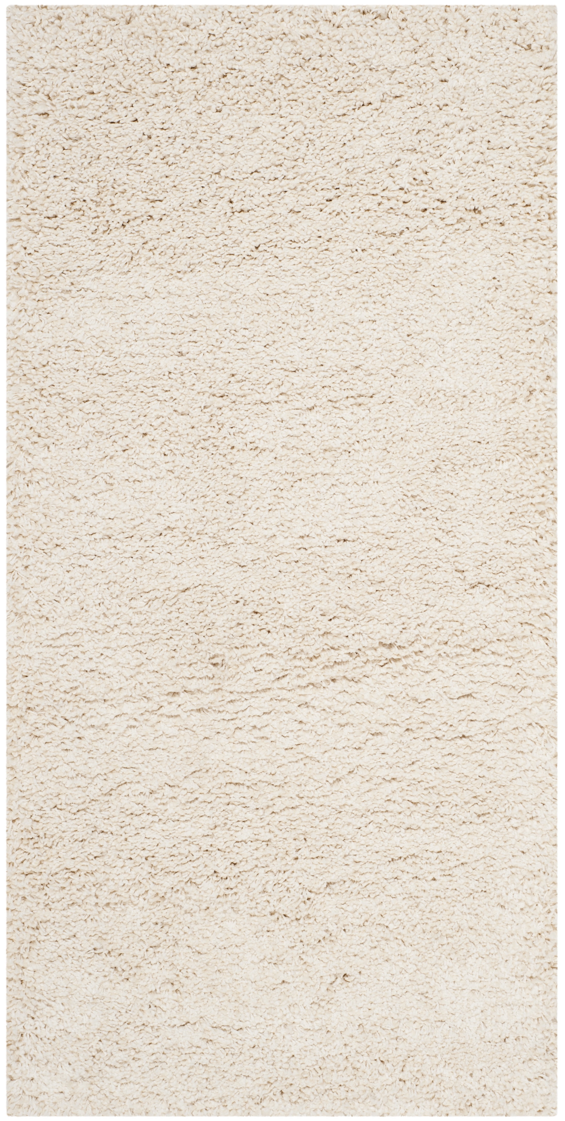 Solid Plush Rug SAFAVIEH Milan Harlow Solid Plush Shag Area Rug, Ivory, 2' x 3 ...