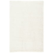 SAFAVIEH Milan Harlow Solid Plush Shag Area Rug, Ivory, 8' x 10'