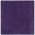 thumbnail image 1 of SAFAVIEH Milan Harlow Solid Plush Shag Area Rug, Purple, 3' x 3' Square - Modern Design, Purple, Non-Shedding & Easy Cleaning, Ultra Plush Thick Pile, Ideal for Living Room, Bedroom, 1 of 13