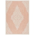 thumbnail image 1 of SAFAVIEH Milos Eunice Geometric Indoor/Outdoor Area Rug, Rust/Ivory, 8' x 10', 1 of 7