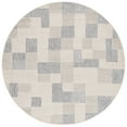 thumbnail image 1 of SAFAVIEH Milos Quintella Geometric Indoor/Outdoor Area Rug, Beige/Grey, 6'7" x 6'7" Round, 1 of 13