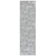 thumbnail image 1 of SAFAVIEH Milos Quintella Geometric Indoor/Outdoor Runner Rug, Grey, 2'3" x 8', 1 of 8