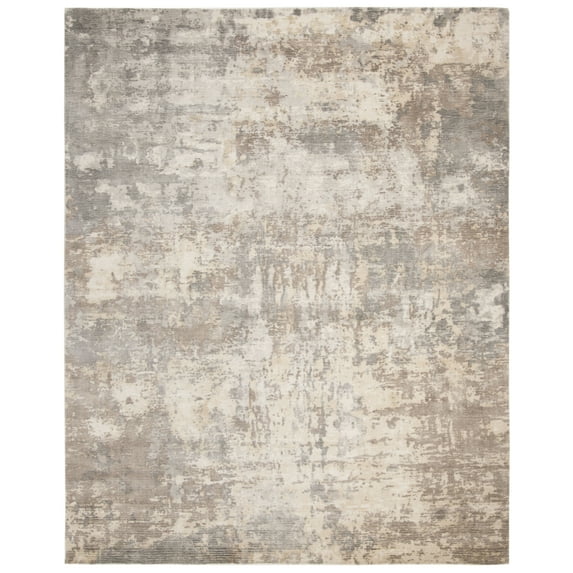 SAFAVIEH Mirage Amery Vintage Abstract Area Rug, Beige/Grey, 6' x 9'