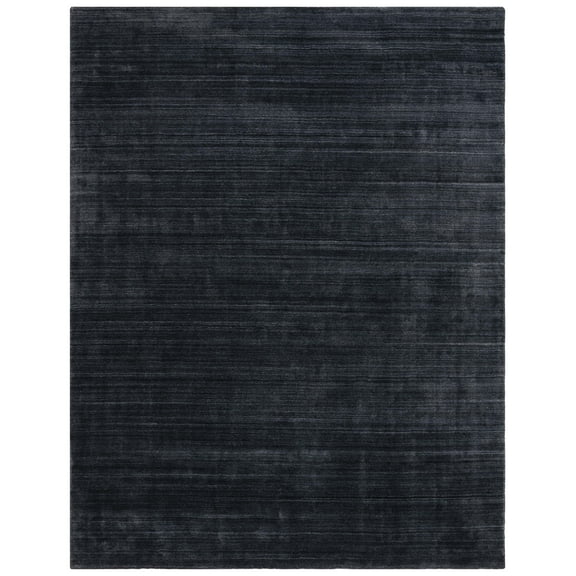 SAFAVIEH Mirage Branislav Solid Area Rug, Anthracite, 10' x 14'