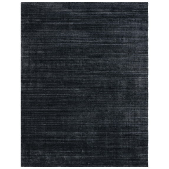 SAFAVIEH Mirage Branislav Solid Area Rug, Anthracite, 10' x 14'
