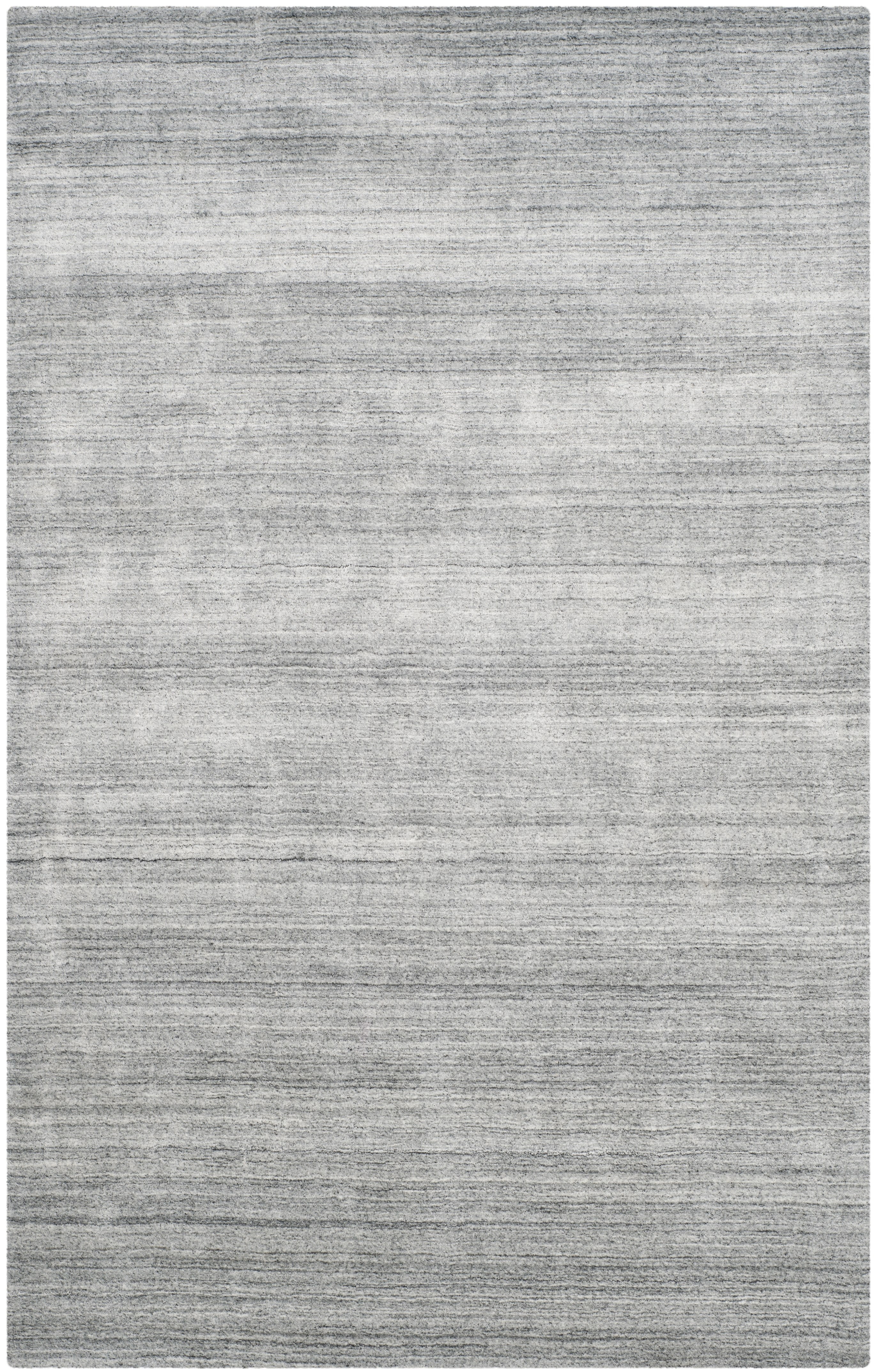 SAFAVIEH Mirage Branislav Solid Area Rug, Ash, 5' x 8'