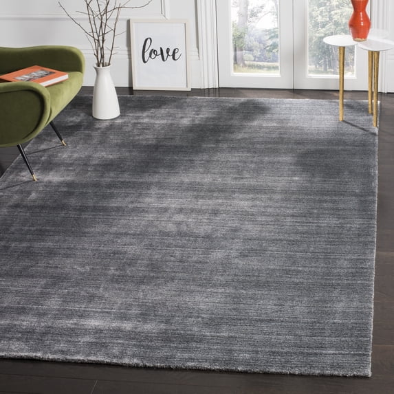 Safavieh Mirage Branislav Solid Area Rug, Graphite, 9' x 12'