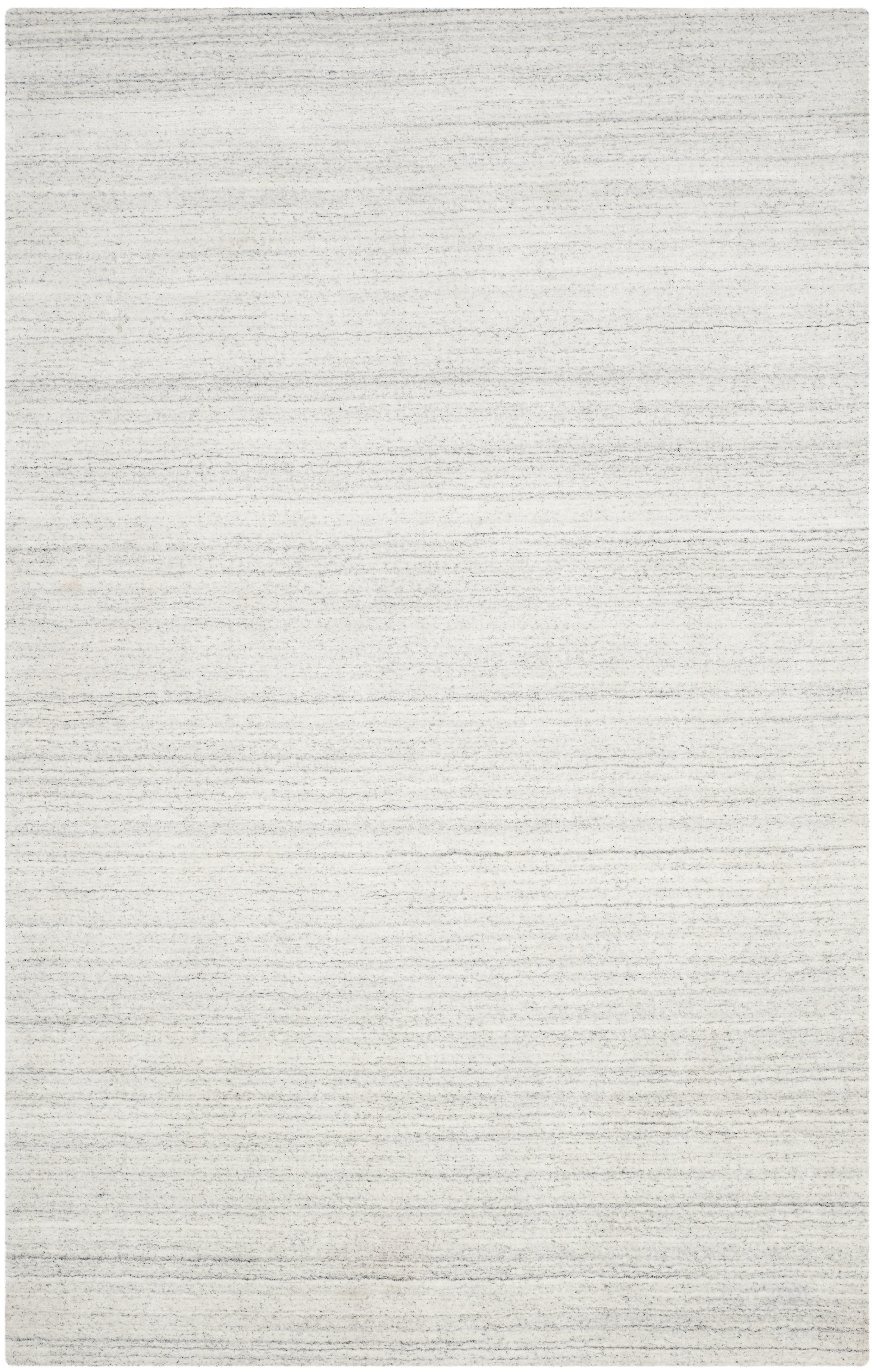SAFAVIEH Mirage Branislav Solid Area Rug, Silver, 3' x 5'