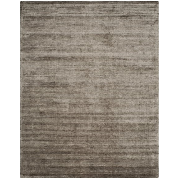 SAFAVIEH Mirage Celandine Solid Area Rug, Brown/Charcoal, 9' x 12'