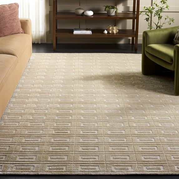 Safavieh Mirage Charmaine Geometric Area Rug, Champagne, 9' x 12'